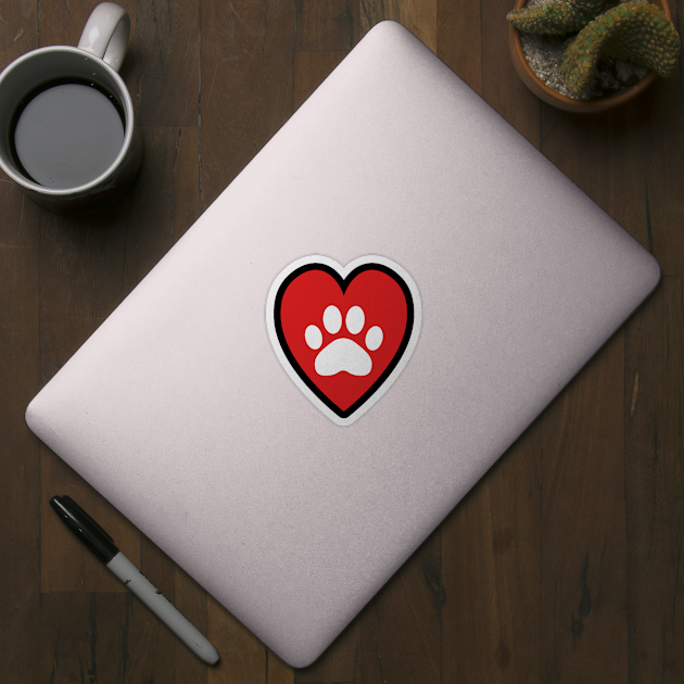 Pawprint on my Heart by EmmyJ